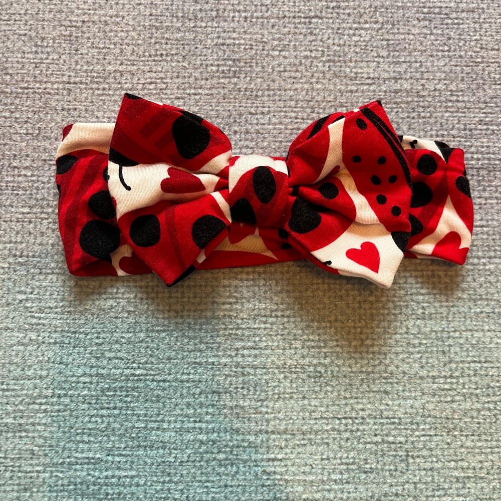 Little Sleepies Love Bug Bow 0-3T